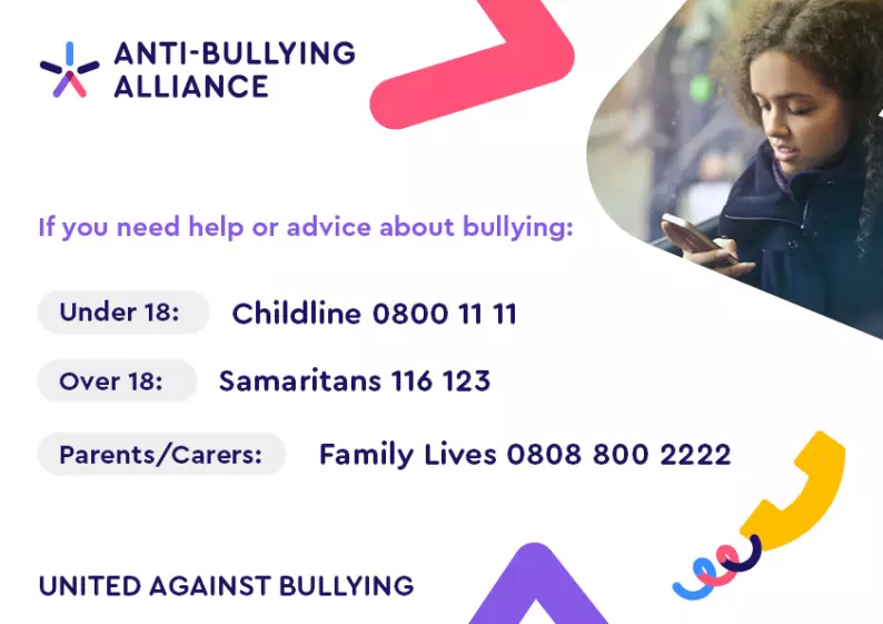 Anti Bullying Alliance contact