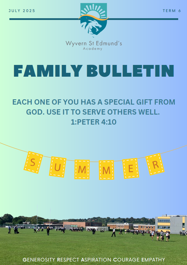 End of Term 6 Family Bulletin Jul 2025